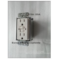 15A UL certificaiton Protection contre les fuites GFCI Wall Socket